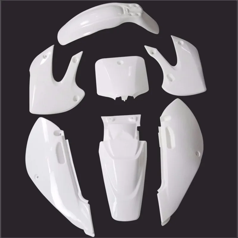 TDPRO мотоциклетная мото крышка полный набор тела пластиковое крыло Для BBR KLX110 Kawasaki KX KFX KLX110 ATV Go Kart Pitbike