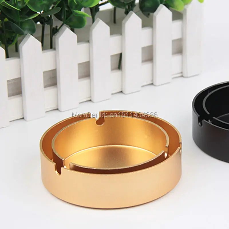 Low Price High Quality Round Metal Novelty Crafts Cigarette Ashtray Smoking Home Accessories | Дом и сад