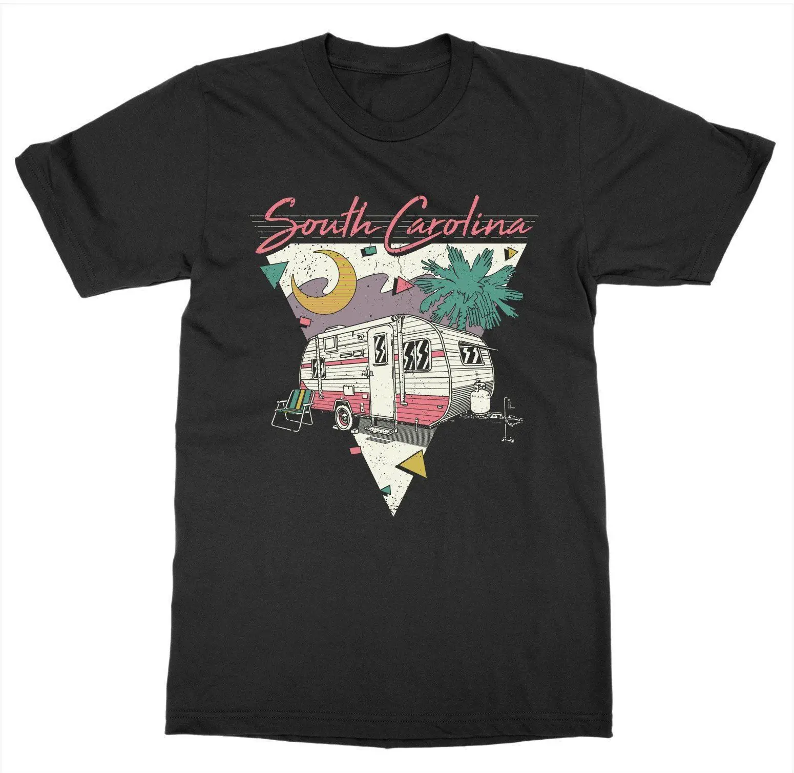 Новинка 2019 Мужская футболка Южная Каролина Капитал патриота США США|Мужские