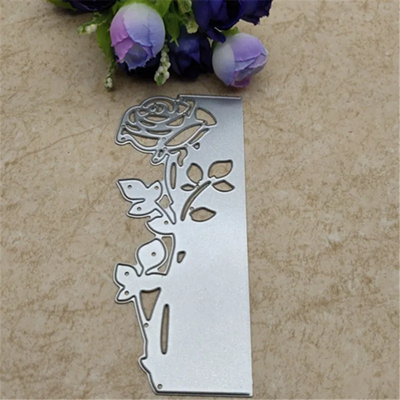 Металлические штампы в виде цветка розы трафареты для рукоделия высечки