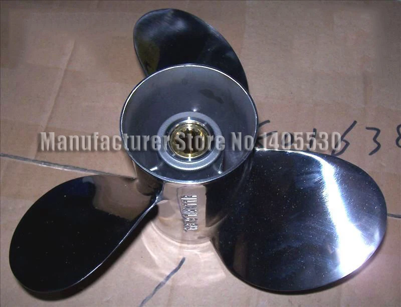 

Free shipping Top Quality Propeller for Tohatsu 4 stroke 15-20HP 11 inch3*9 1/4*11 Outboard motor parts