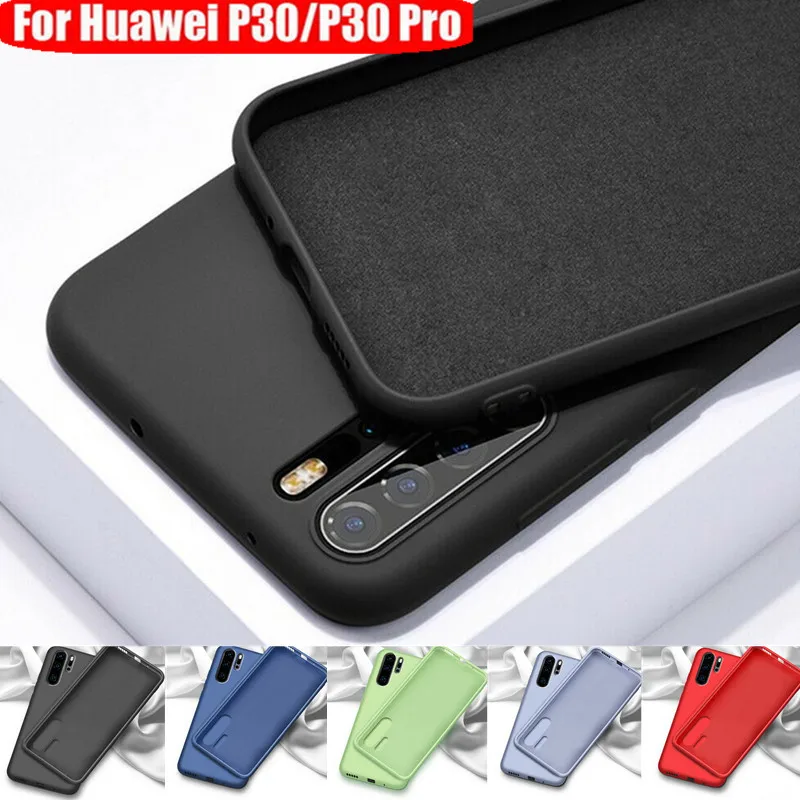 Чехол для huawei P30 P20 Pro mate 20 Lite P Smart Plus Y6 Y7 Y9 2019 Honor 8X милый мягкий простой Модный чехол