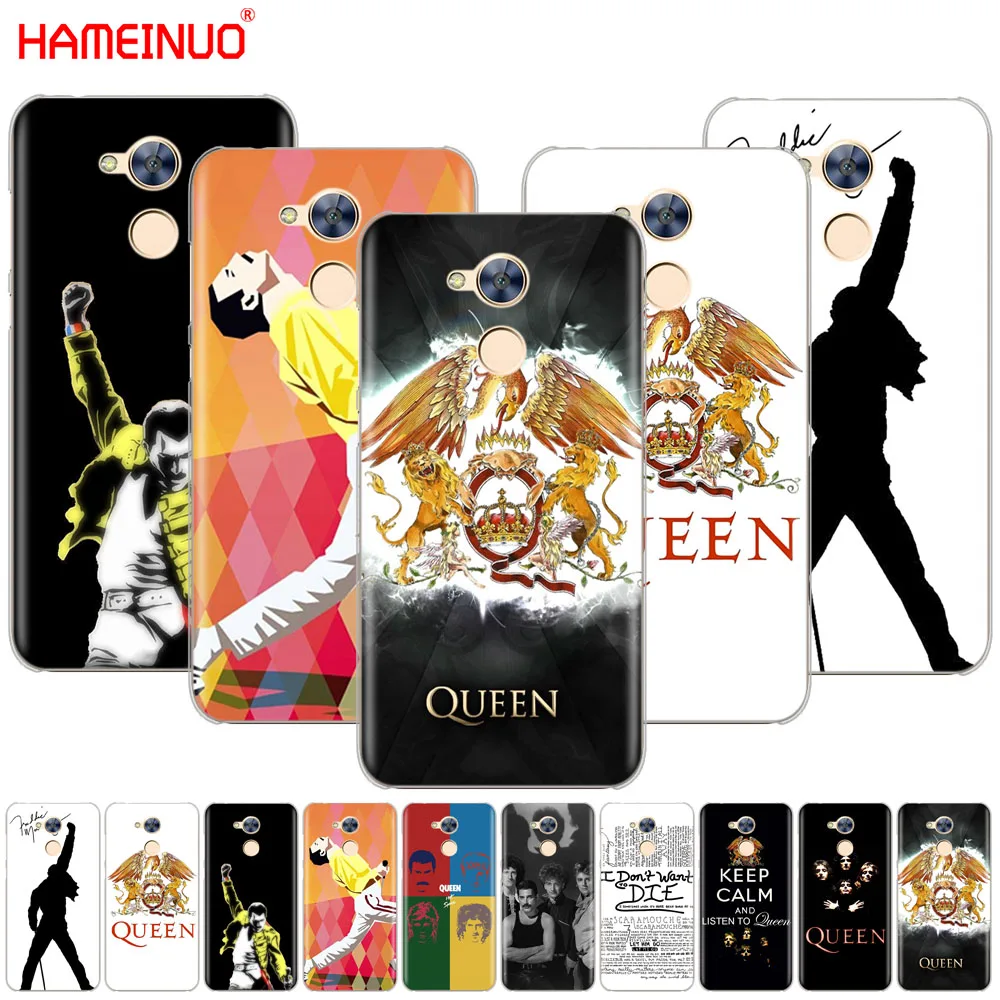 

HAMEINUO Queen Rock Group Cover phone Case for Huawei Honor 10 V10 4A 5A 6A 7A 6C 6X 7X 8 9 LITE