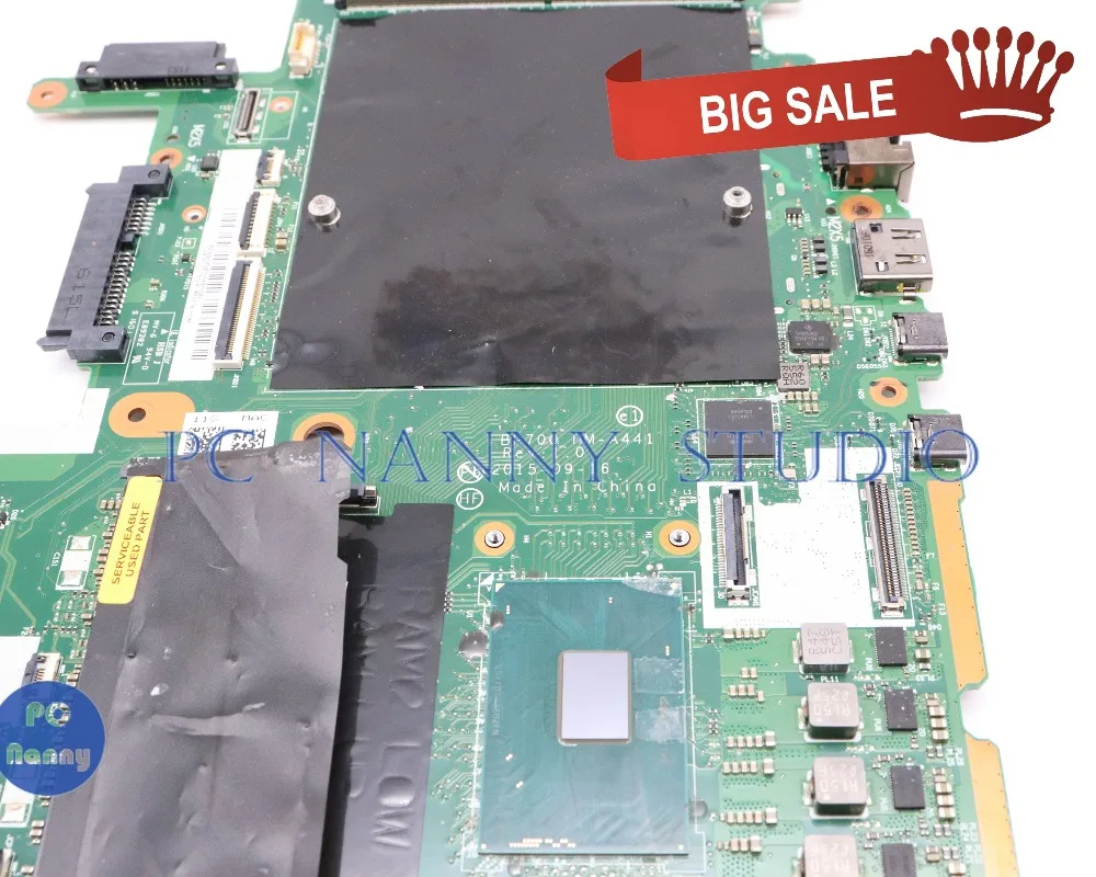 PCNANNY 01AV320 для lenovo ThinkPad P70 материнская плата ноутбука NM A441 E3 1505M V5 CPU GMA HD P530