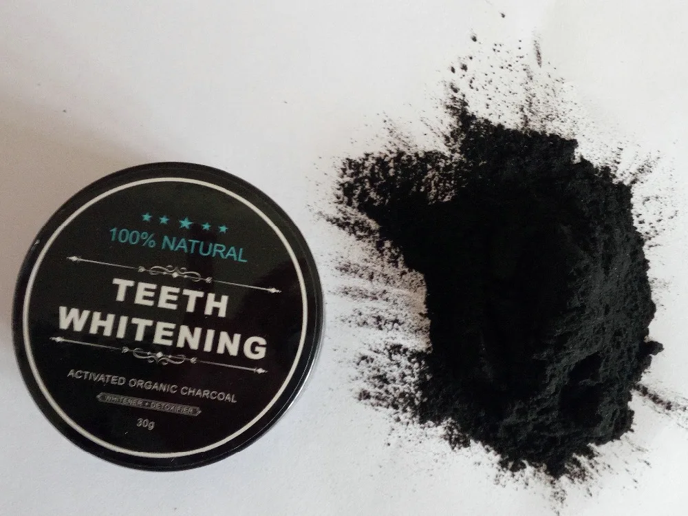 2 шт./лот Натуральный Порошок для отбеливания зубов дымовая пудра кофе чая