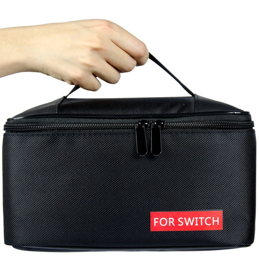 Защитная сумка для хранения аксессуаров Nintendo Switch NS удобные ручки держатели