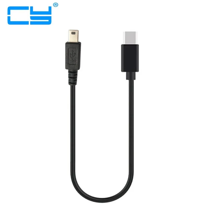 10 шт./USB 3 1 HostOTG TypeC MaleTo mini USB Type B Мужской адаптер кабель для мобильного жесткого