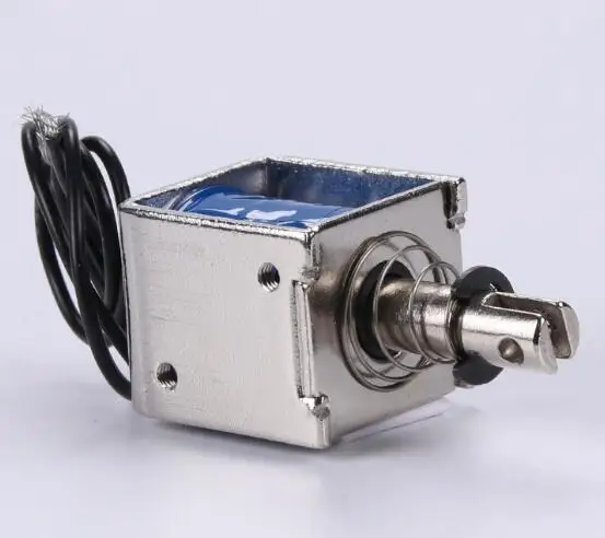 

JF-0826B Through-type push-pull frame type electromagnet DC 12V 24V reset type suction 20N