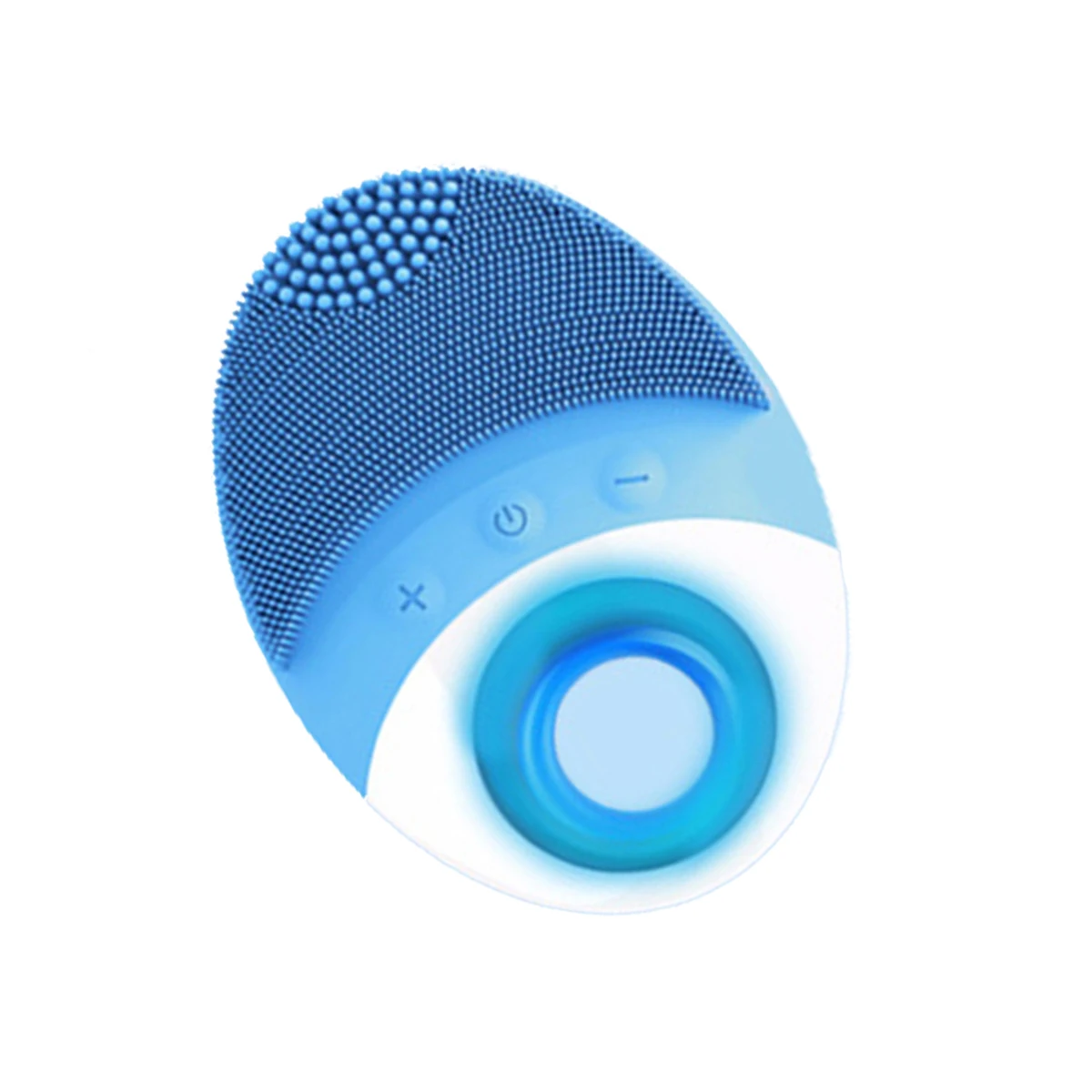 Electric Silicone Face Cleanser Wireless Charging Vibrate Pore Clean Cleansing Brush Massager Facial Vibration Skin Care Spa | Красота и