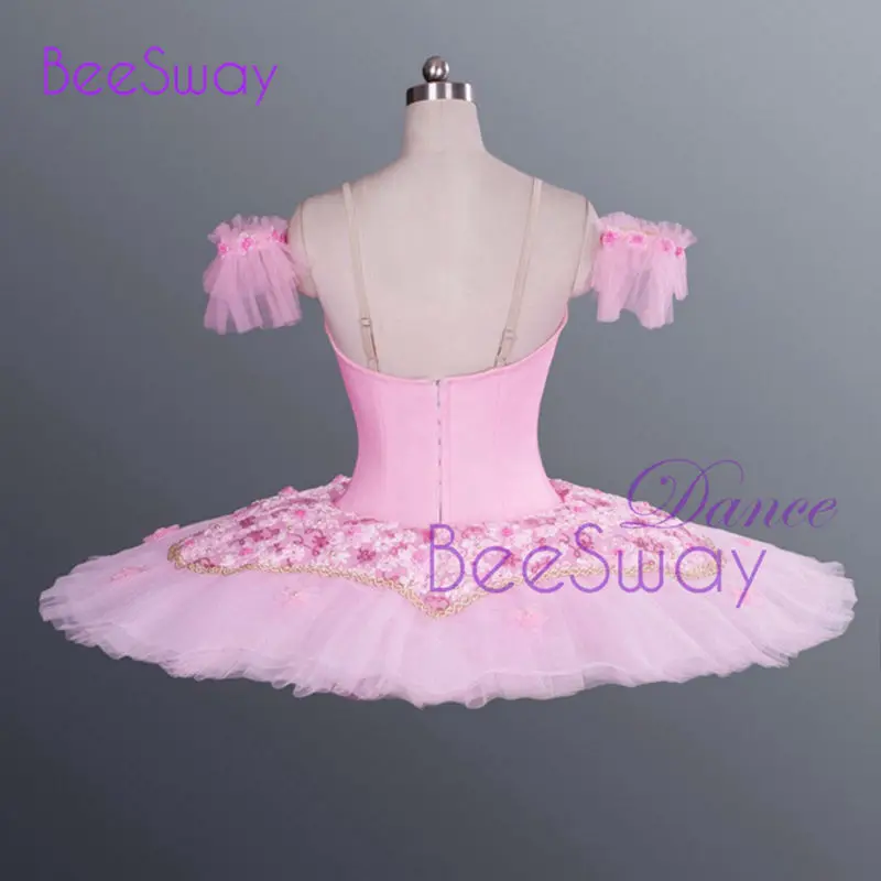 Профессиональный Балетный костюм для женщин профессиональная розовая пачка