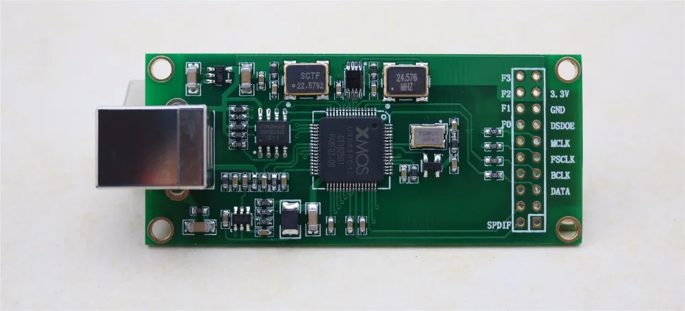Новый 1 шт. XU208 xmos USB цифровой аудио интерфейс U8 обновление асинхронный amanero