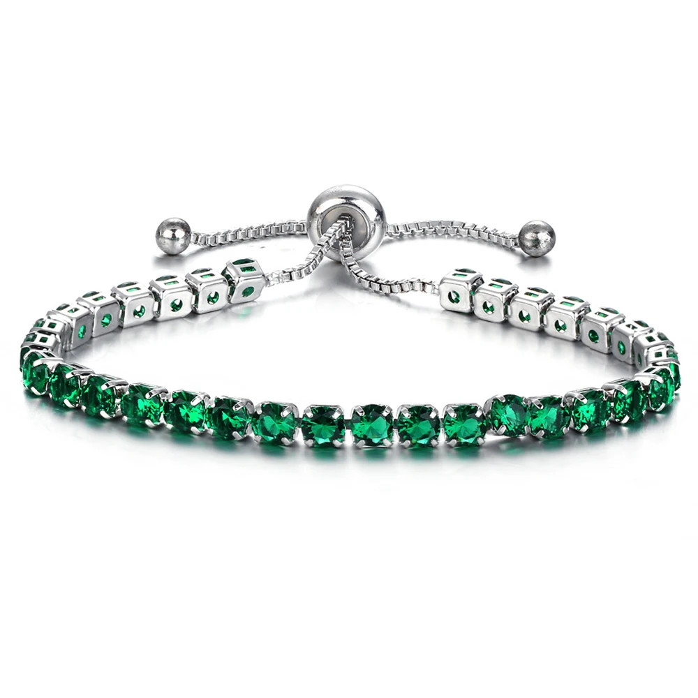 Женский браслет Paylor с фианитом для тенниса подарочный набор|Цепочки и браслеты| |