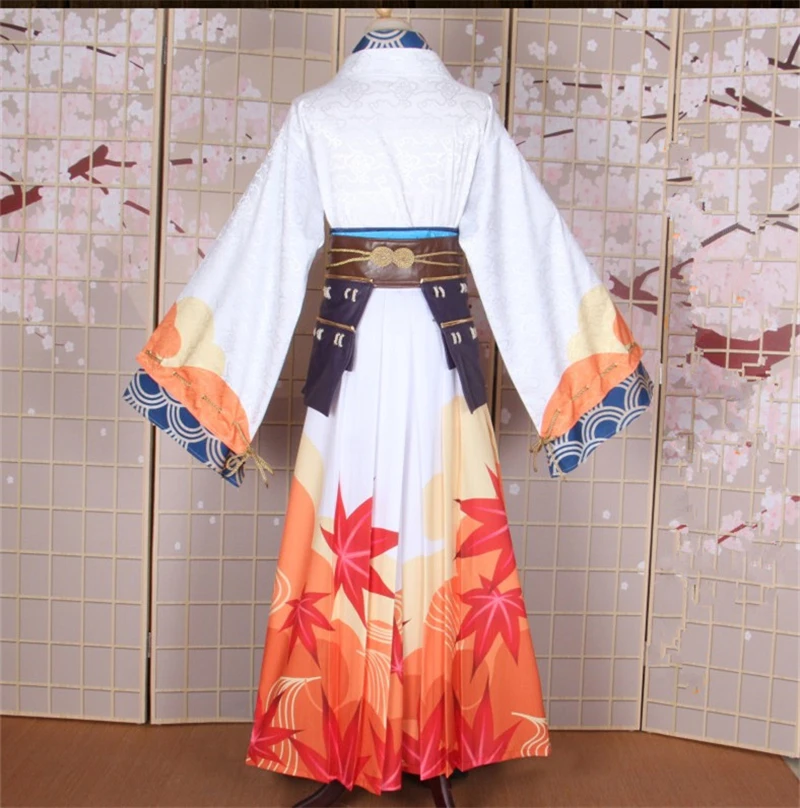 Костюм для косплея Onmyoji SSR Ibaraki douji из новой кожи осенний костюм в виде кленового