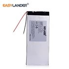 3263156 3,7 V 5000mAh перезаряжаемый литий-полимерный аккумулятор для 8 