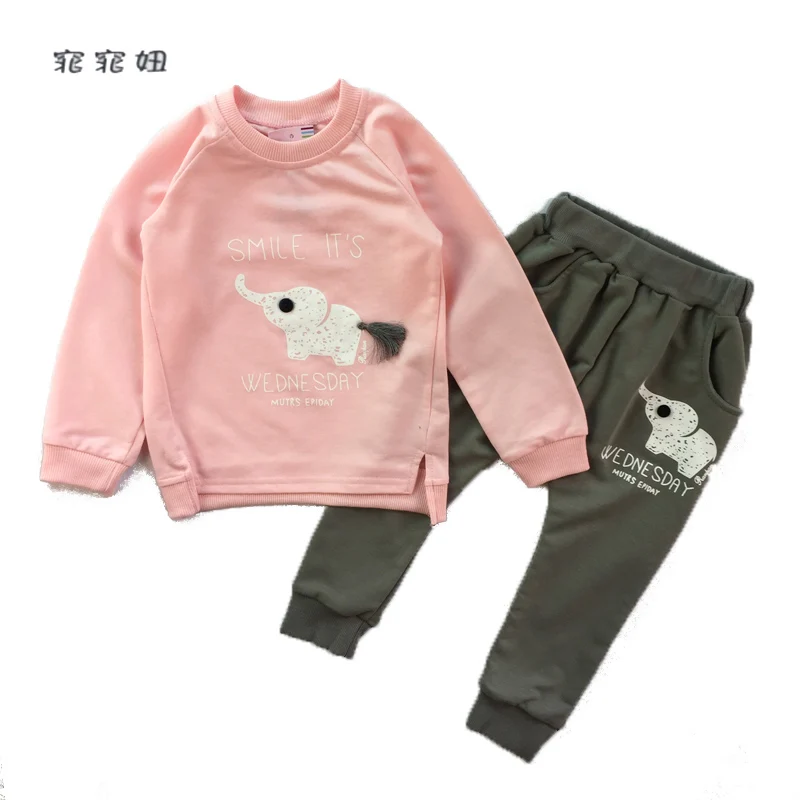 Новинка сезон осень весна комплекты одежды из хлопка для маленьких мальчиков и