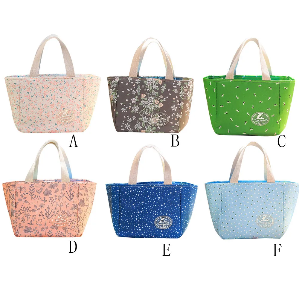 Многофункциональная Холщовая Сумка-переноска для ланча изоляцией Термальность