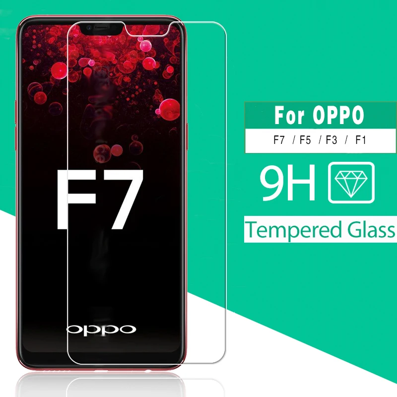 Закаленное стекло для Oppo F7 F5 F3 F1 CPH1819 CPH1723 CPH1609 Молодежная Защитная пленка экрана