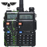 baofeng uv 5r walkie talkie uhf vhf dual band cb radio uv5r vox flashlight dual display fm transceiver 5 watt portable intercom