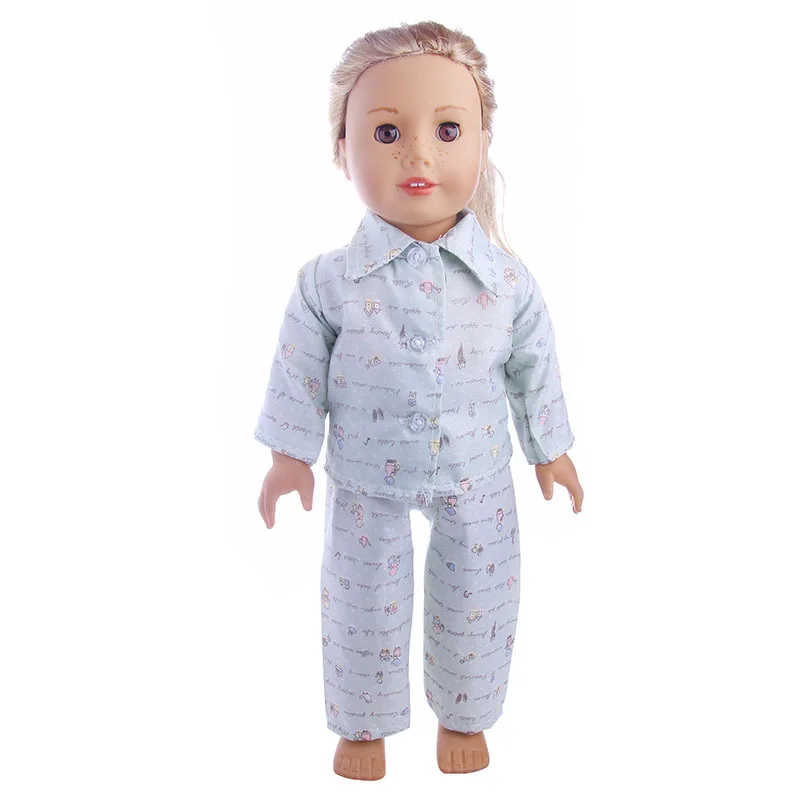 Детская Пижама ToyClothes американская кукла аксессуары EXO Bjd 18 дюймовых кукол одежда
