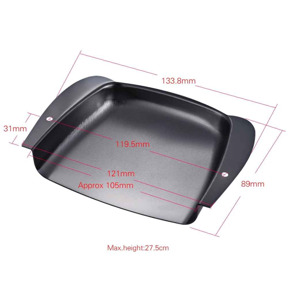 Hot Sale Short Steel Bridge Cover Protector for 4-string Electric Bass Guitar Part Replacement Black | Спорт и развлечения