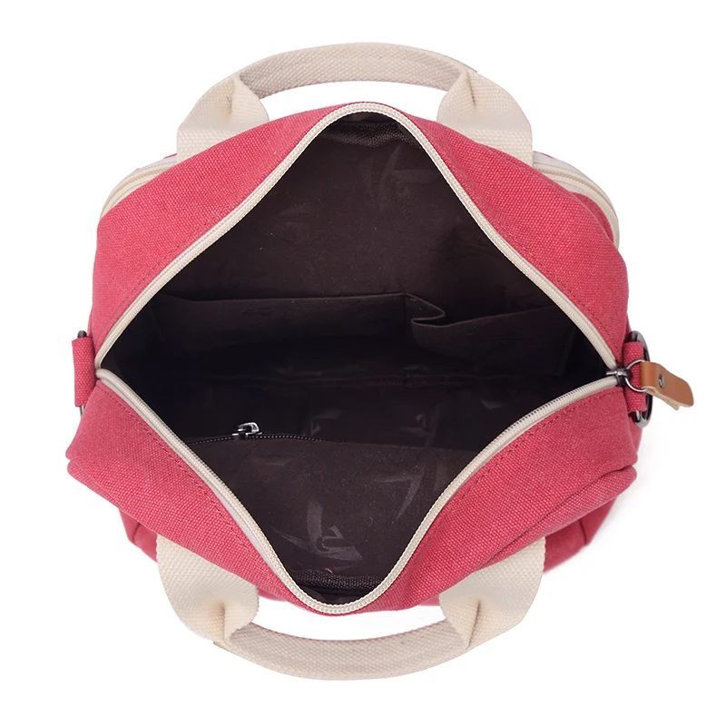 Multifunction women's shoulder bag mini backpack female rucksacks for girls travel women school bagpack woman canvas bags | Багаж и