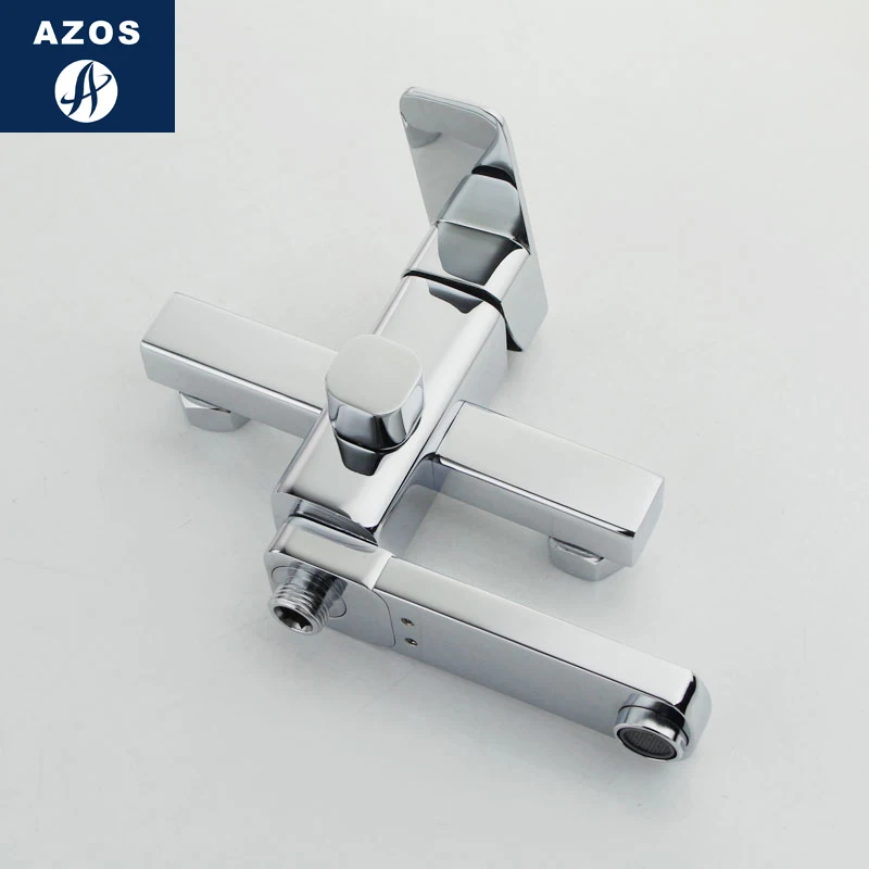 Azos биде кран под давлением спринклерная головка латунь хром переключатель