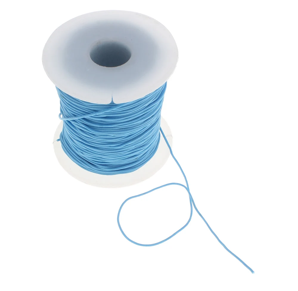 Нейлоновый шнур для изготовления ювелирных изделий 80 ярдов/катушка 1 мм