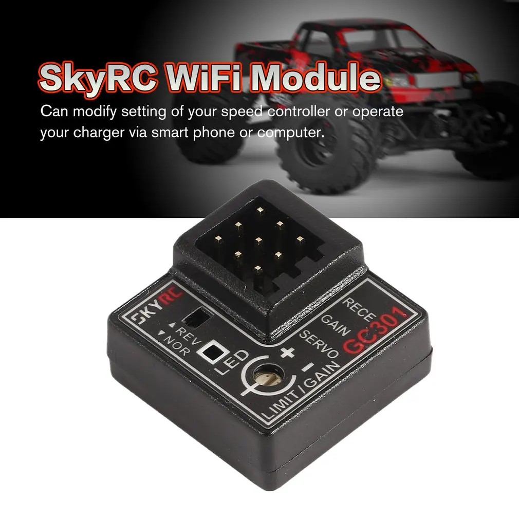SKYRC GC301 мини гироскоп для RC автомобиля Дрифт гоночный автомобиль рулевое управление выход интегрированный компактный светильник-весовой дизайн