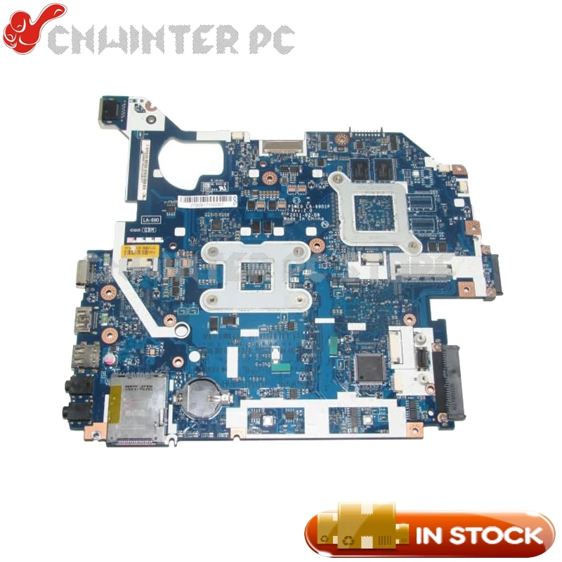 NOKOTION MB.RFF02.004 MBRFF02004 для ноутбука Acer aspire 5750 5750G NV57 материнская плата P5WE0 LA 6901 HM65 DDR3 GT520M