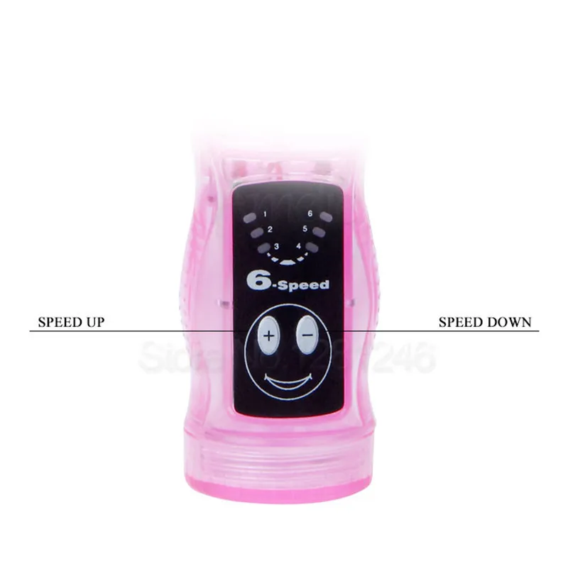 Новые гибкие 3 точки стимуляции толкая Дилдо Вибратор для Для женщин G Spot Кролик