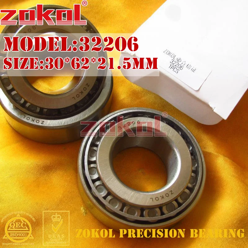 Подшипник ZOKOL 32206 7506E конический роликовый подшипник 30*62*21 5 мм|bearing bearing|bearing roller
