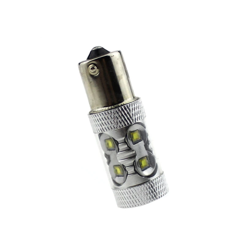 KEYECU 2X 12 в 50 Вт 10SMD 1156 1157 Белый Автомобильный стоп сигнал поворота обратный