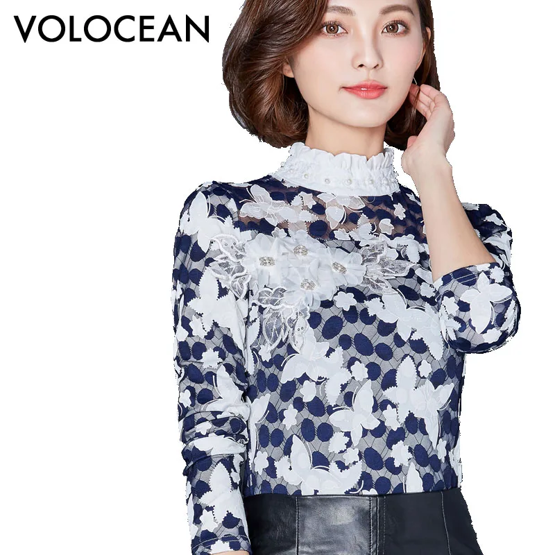 Новый Женская Верхняя Одежда Мода 2017 Лета Женщин Шифоновая Блузка С Длинным