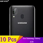 10 шт.лот для Samsung Galaxy A30 A305FD A305 6,4 дюйма, прозрачный ультратонкий протектор для объектива камеры, крышка для объектива камеры, пленка из закаленного стекла