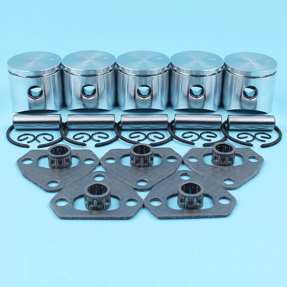 5x(38 мм) комплект прокладок игольчатых подшипников для Husqvarna 41 36 136 136LE 137 137E 141 142