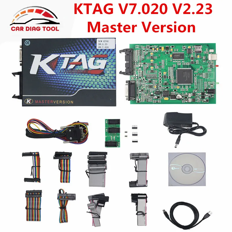 2018 самый новый KTAG V7.020 с GPT кабель 7 020 EU вариант K тегов TAG V2.23 ЭБУ программирования