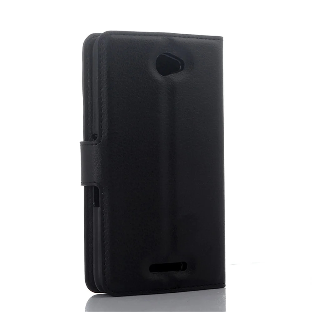 Чехол Cyboris для Sony Xperia E4 E2104 E2105 E2114 E2115 E2124 чехол с откидной крышкой из зернистой кожи