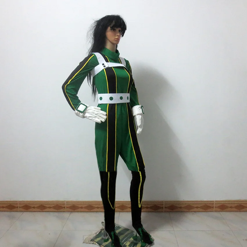 Аниме My Hero academic Asui Tsuyu Boku no карнавальный костюм на заказ любого размера |