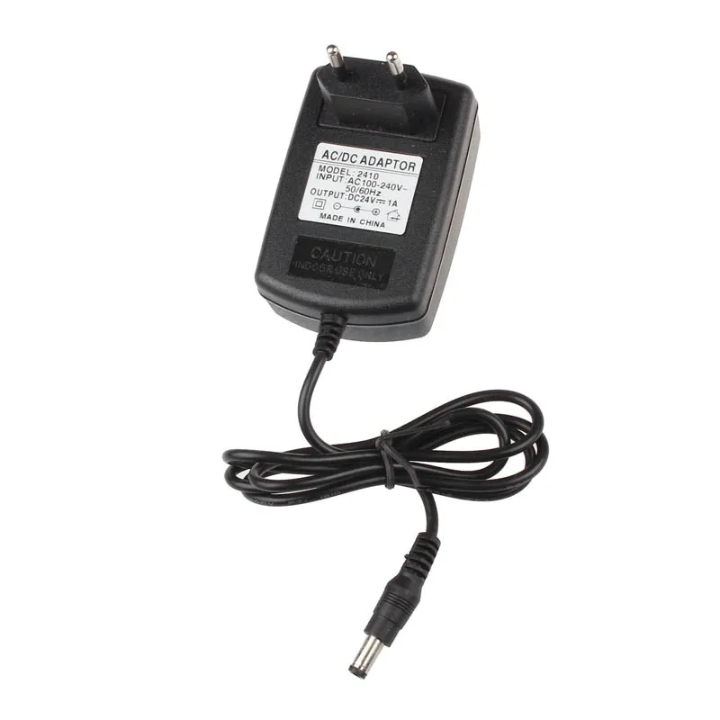 Лучшая цена AC 110V 220V конвертер DC 24V 1A адаптер питания зарядное устройство