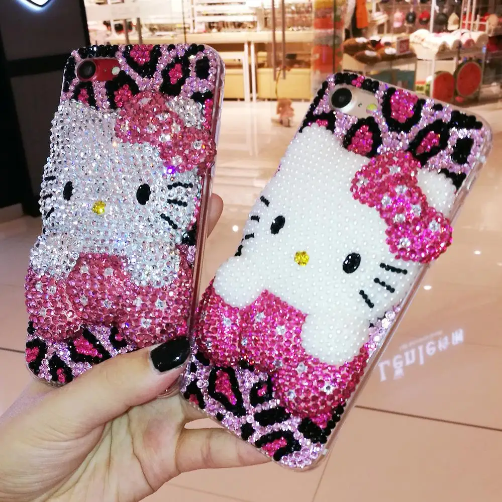 Роскошный чехол для Samsung Note 10pro 9 роскошный 3D-чехол с кристаллами в виде кошачьего