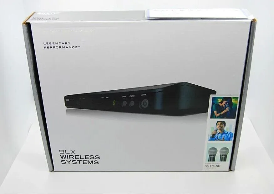 Для реселлеров! BLX288 Профессиональный UHF Беспроводной микрофон Системы двойной