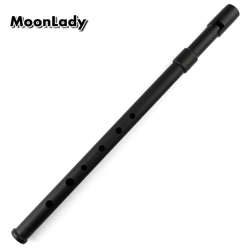 C/D клавиша флейта черная АБС пластик Tinwhistle музыкальный инструмент для