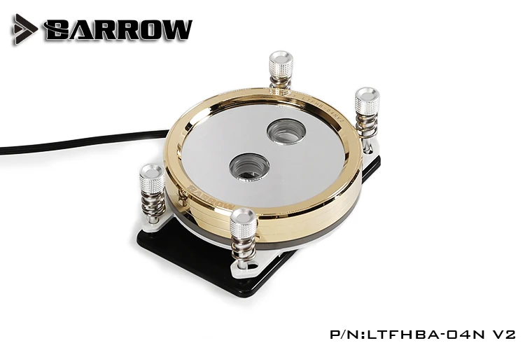 Barrow LTFHBA 04N V2 позолоченный RGB LRC2.0 блок водяного охлаждения процессора для AMD AM2 AM3