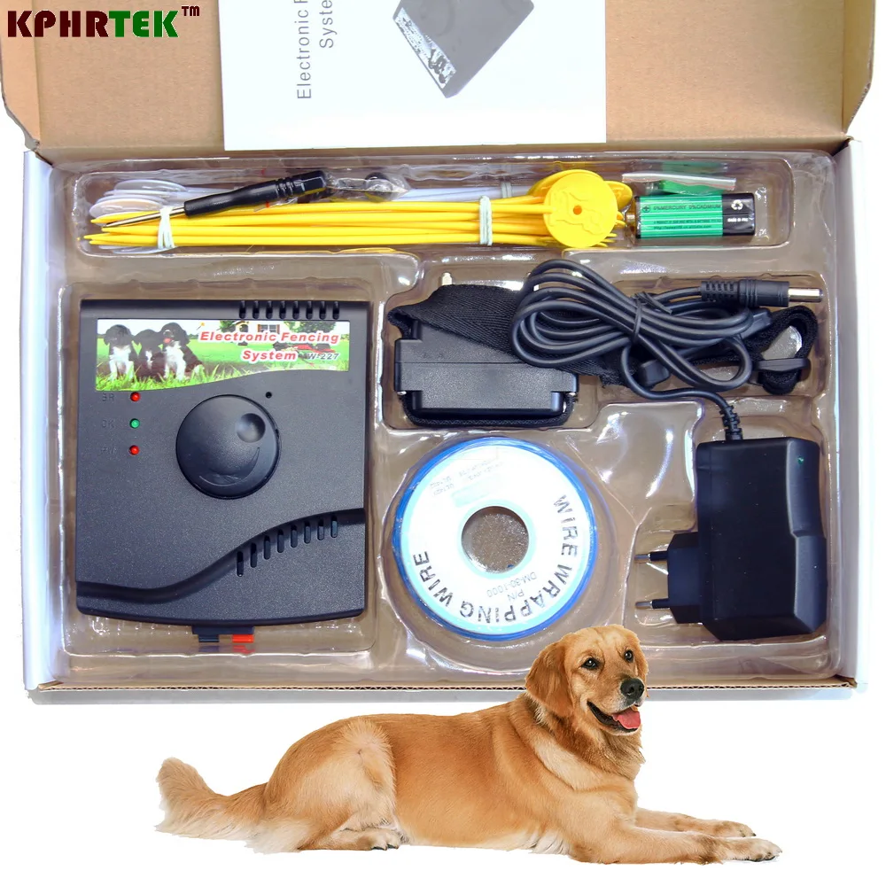 Электронный забор для собак водонепроницаемая электронная система дрессировки