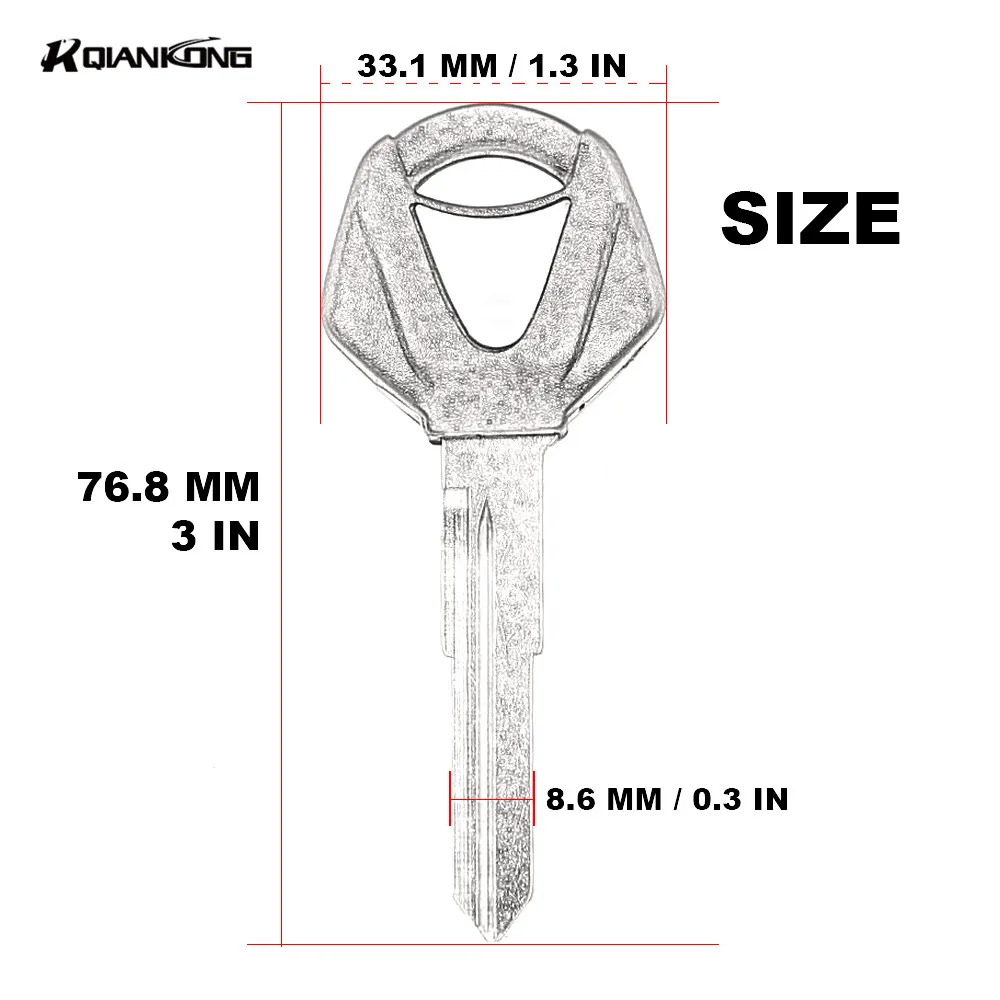 Для YAMAHA R1 R6 MT09 MT07 MT03 MT01 R7 FZ6 FZ1 новые люминесцентные ключи от мотоцикла брелоки Embryo