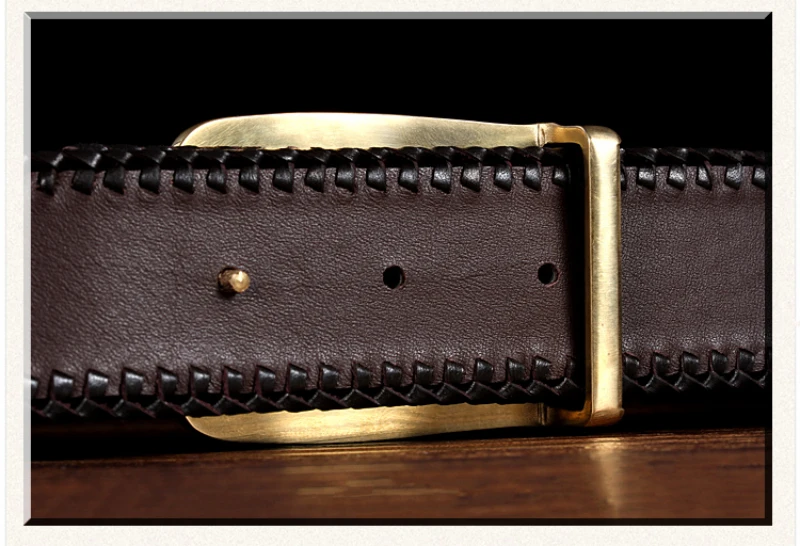 Ремень мужской из крокодиловой кожи с плавной пряжкой и 3d резным ремнем|carved belt|belt