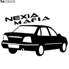 Tri Mishki HZX045 13*20см 1-4 шт наклейки на авто for Daewoo nexia mafia для дэу нексия мафия наклейки на автомобиль наклейка на авто