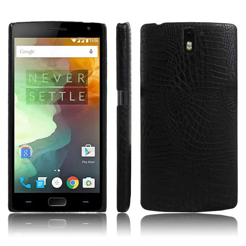 Чехол из ПВХ для Oneplus 1 чехол один Plus1 класса люкс кожи аллигатора с узором