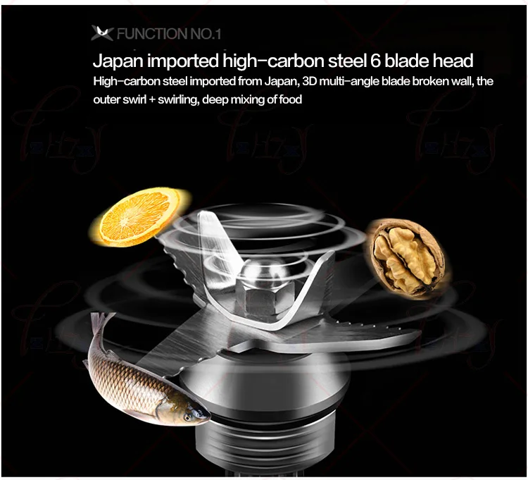 2L Multi-functional Juicer Fruit Vegetable Juice Extractor with Food Mixing /Milk Shake/Solid Food/Juicing PRO - 10S | Бытовая техника