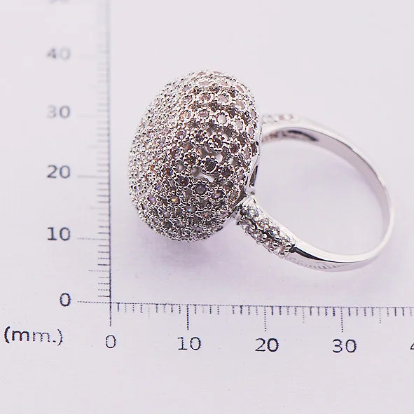 Женское кольцо из серебра 925 пробы с белым фианитом|ring size|womens rings size 7silver women ring |